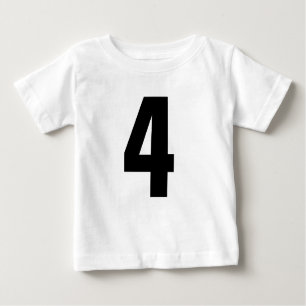4. Lebensjahr 4 Kleinkinder T - Shirt