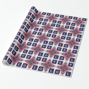 4 Letter Word Template Jeden Anlaß Geschenkpapier