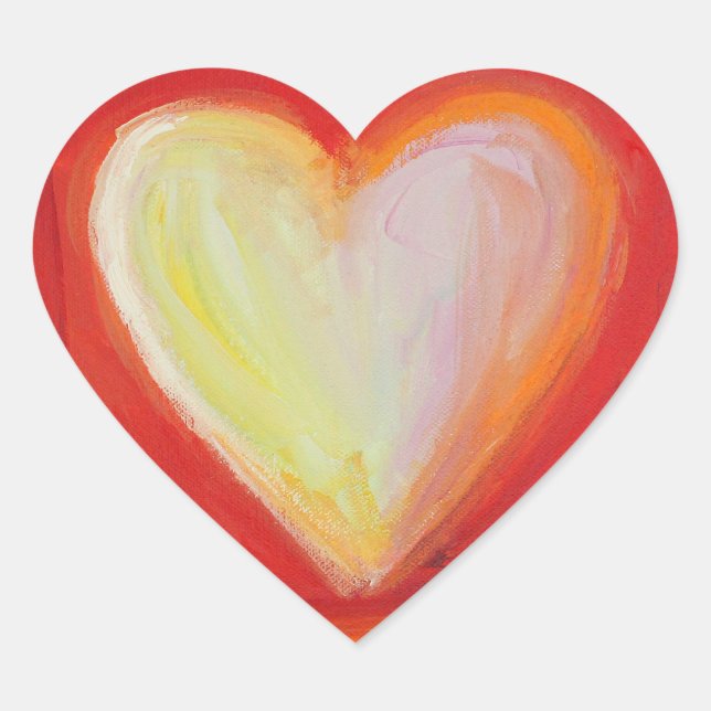 4 Liebe Herz Art Aufkleber Decals (Vorderseite)