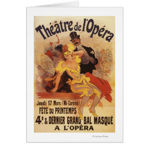 4. Maskenball am Theater de L'Opera