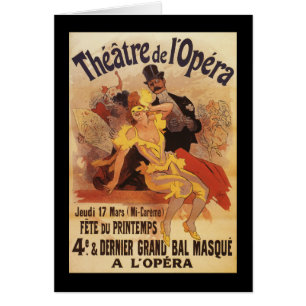 4. Maskenball am Theater de L'Opera