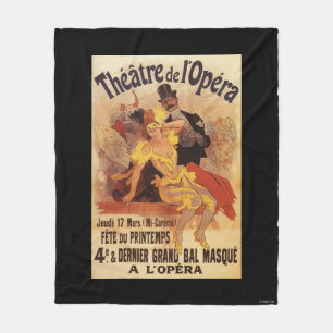 4. Maskenball am Theater de L'Opera Fleecedecke