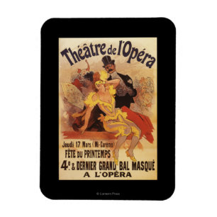 4. Maskenball am Theater de L'Opera Magnet