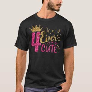 4. Niedlicher glücklicher 4. Geburtstag, 4. Junge T-Shirt