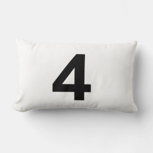 4 - Nummer vier Lendenkissen