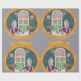 4 O’Clock in LALATOWN Wrapping Paper 3 Geschenkpapier