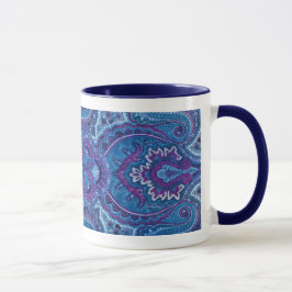 4 Paisley Tasse