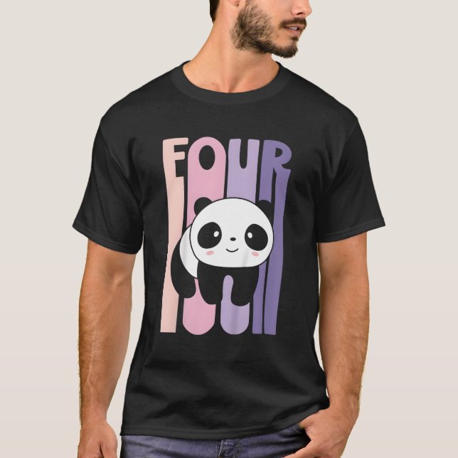 4 Panda 4h B-Tag T-Shirt (Vorderseite)
