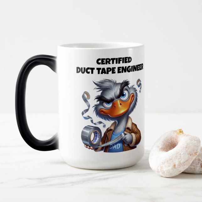 #4 Papa Kaffeetasse (Mit Donut)