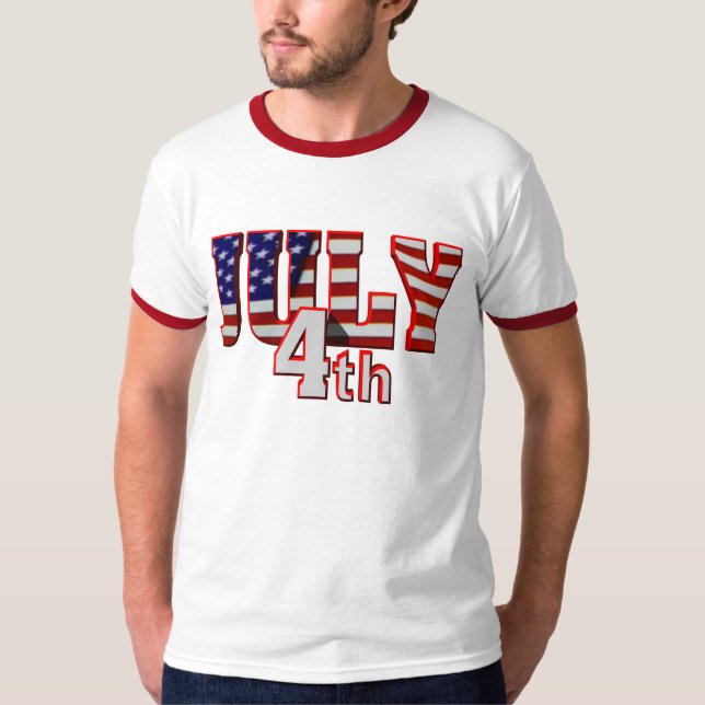 4. patriotischer T - Shirts Julis (Vorderseite)