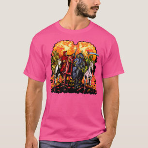 4 Pferde der Apokalypse Offenbarung 61-8 Jesus T-Shirt