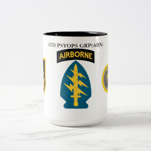 4. PSYOPS-GRUPPE (ABN)  ZWEIFARBIGE TASSE