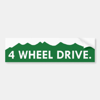 4 RAD-ANTRIEB - Colorado Autoaufkleber