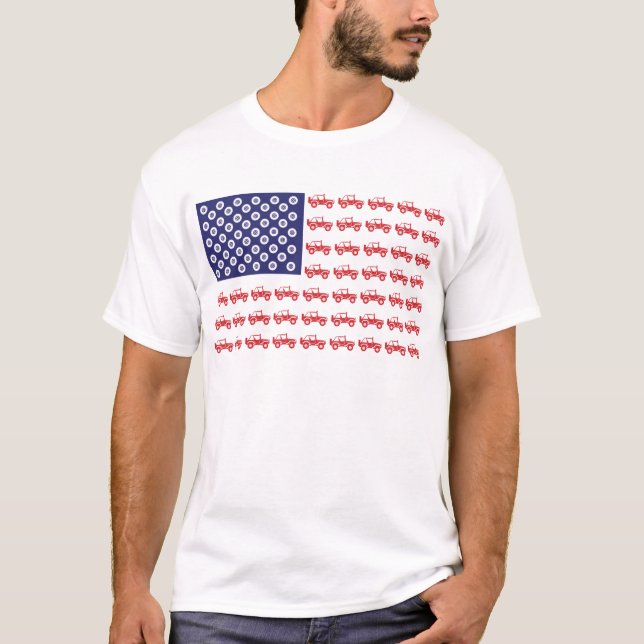 4-Rad-Flag-endgültig T-Shirt (Vorderseite)
