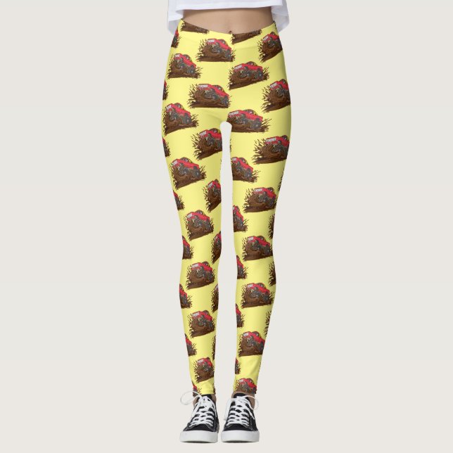 4-Rad-Schlammkahn Thunder_Cove Leggings (Vorderseite)