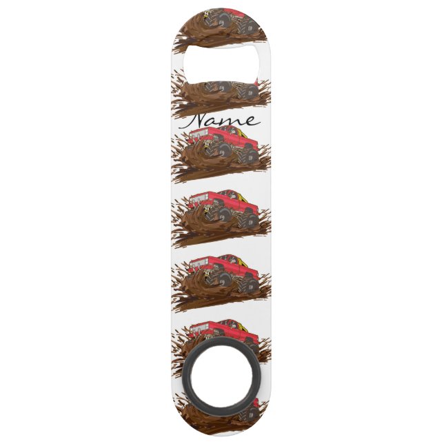 4-Rad-Schlammkahn Thunder_Cove Speed Flaschenöffner (Rückseite)