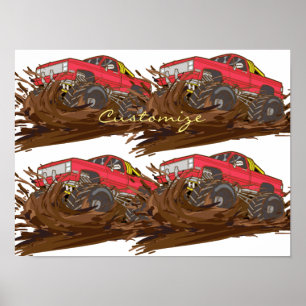 4-Rad-Schlammstapler Thunder_Cove Poster