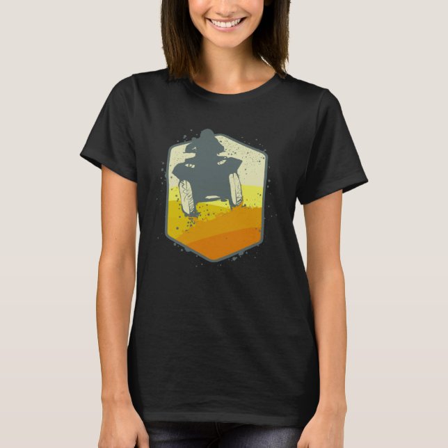 4 Rad und Quad ATV-Bremse T-Shirt (Vorderseite)