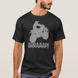 4 Radbremse Quad Bike Atv Reiten Vintage Männer T-Shirt