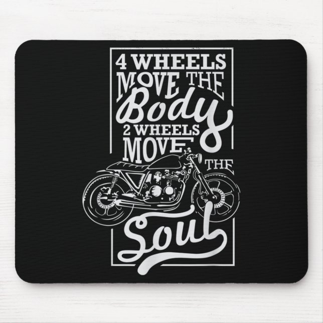 4 Räder bewegen die Body-2-Räder und bewegen das S Mousepad (Vorne)