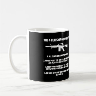 4 Regeln für die Sicherheit von Schusswaffen - gut Kaffeetasse