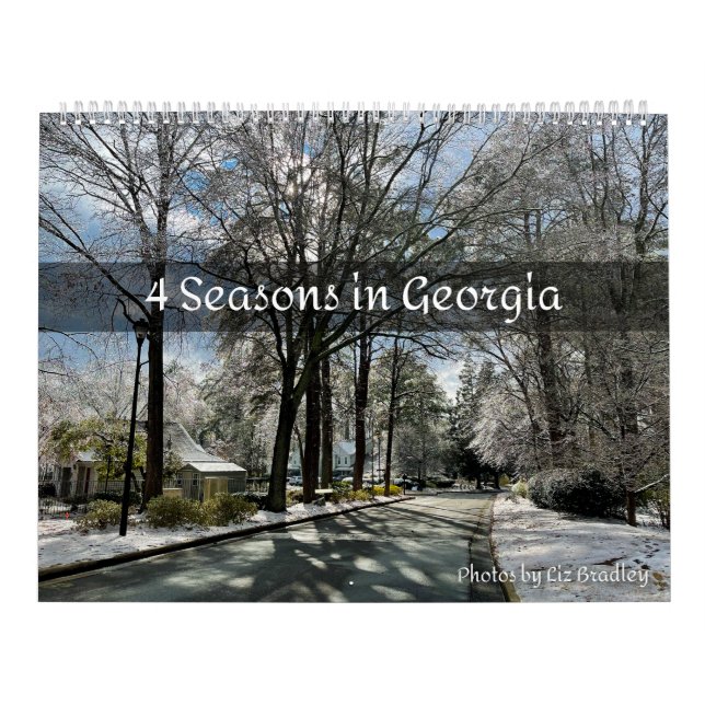 4 Seasons in Georgia Kalender (Titelbild)