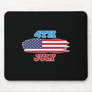 4 Shirt Amerikanische Unabhängigkeitstag American Mousepad