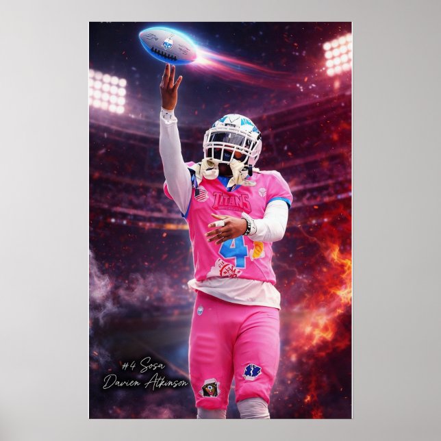 #4 Sosa Davien Atkinson Poster (Vorne)