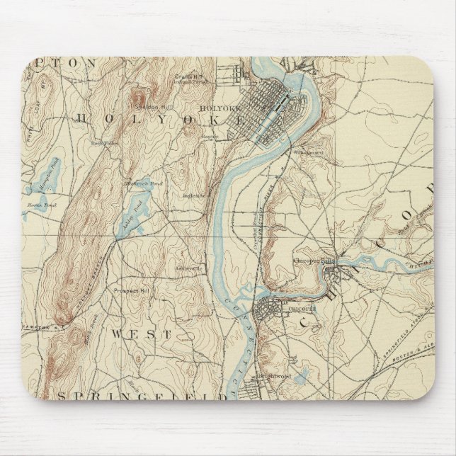 4 Springfield-Blatt Mousepad (Vorne)