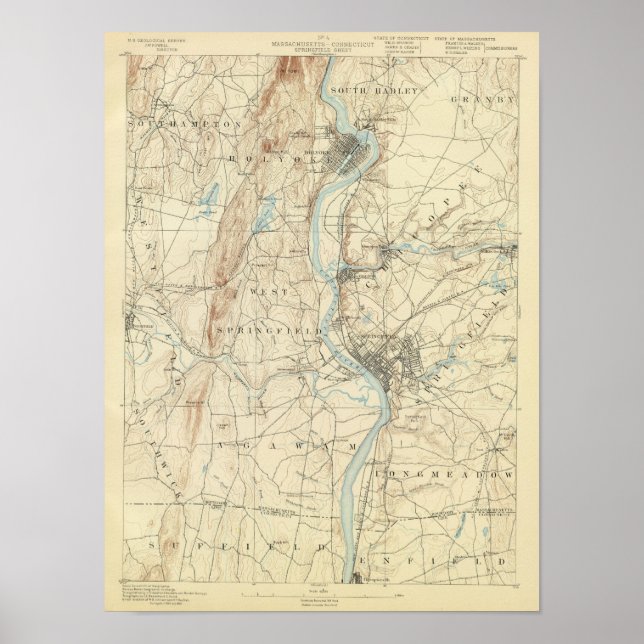 4 Springfield-Blatt Poster (Vorne)