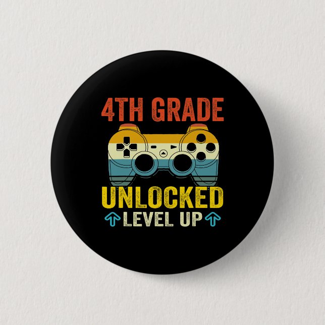 4. Stufe Entsperrt Level-Up Video-Game-Byck nach S Button (Vorderseite)