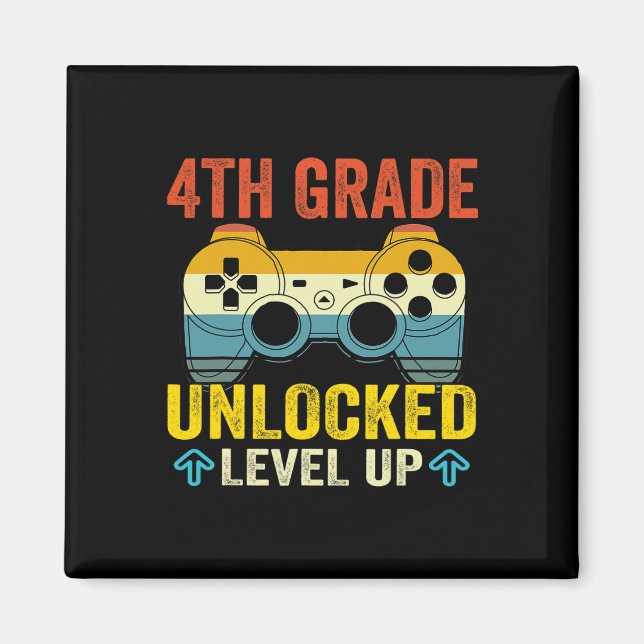 4. Stufe Entsperrt Level-Up Video-Game-Byck nach S Magnet (Vorne)