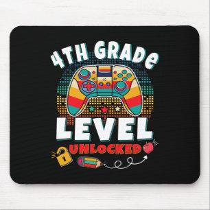 4. Stufe Entsperrtes Videospiel bis zur Schule Mousepad
