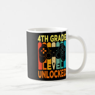 4. Stufe Entsperrtes Videospiel zurück zur Schule Kaffeetasse