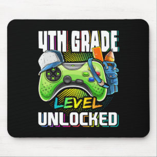 4. Stufe Entsperrtes Videospiel zurück zur Schule Mousepad