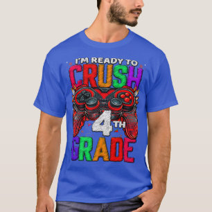 4. Stufe Unverriegeltes Spiel auf 4. Stufe zurück T-Shirt