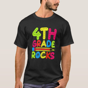 4. Stufe - Vierter Stufe und Lehrer T-Shirt