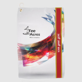 4 T-Shirt Acres Personalisierte Multi-Farb-Handtüc Golfhandtuch