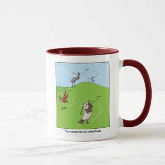 4. Tag Tasse der Weihnachten(vier nennende Vögel)