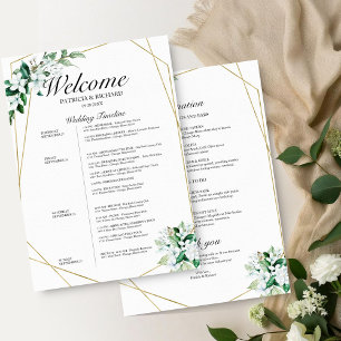 4 Tage Hochzeit Geometrische Grünflächen