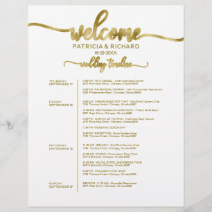 4-Tage-Hochzeitswochenende-Itinerary Chic Zeitplan