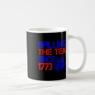 4. Teeausbreitung seit 1773 Amerikanische Unabhäng Kaffeetasse