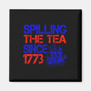 4. Teeausbreitung seit 1773 Amerikanische Unabhäng Magnet