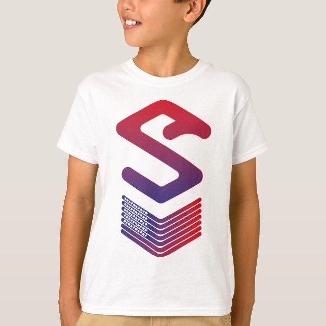 4 th July usa/eeuu texto simplificado by Masanser T-Shirt (Vorderseite)