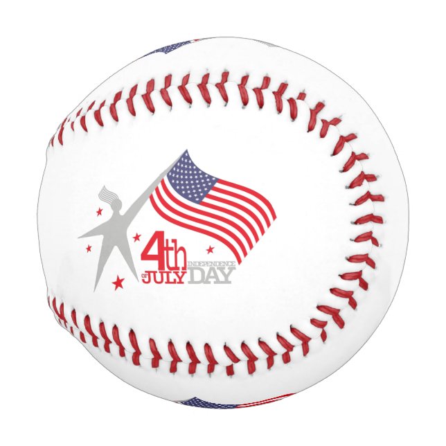 4 th of JULY INDEPENDENCE Day Baseball (Vorne Rechts)