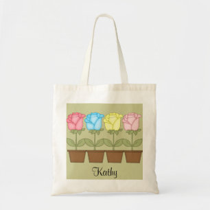 4 Tulpe-Tasche Tragetasche