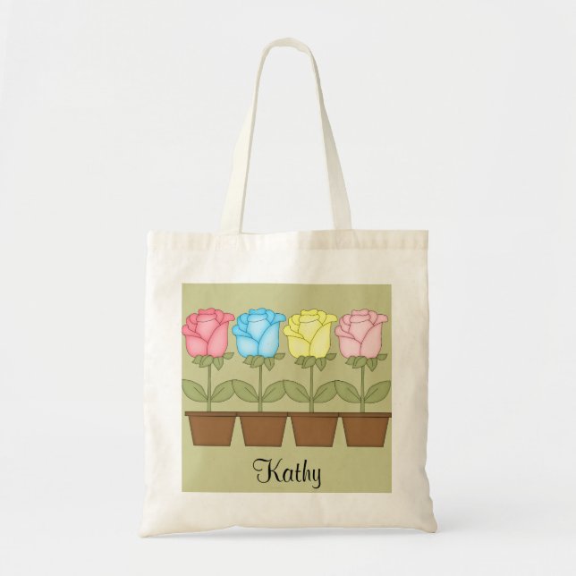 4 Tulpe-Tasche Tragetasche (Vorne)
