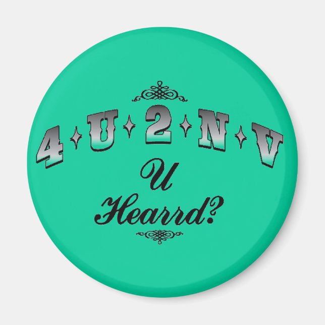 4.U.2.N.V-Magnet Magnet (Vorne)