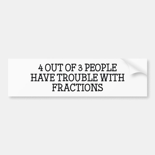 4 von 3 Personen Autoaufkleber (Vorne)