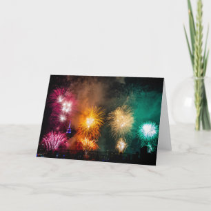 4. von Juli-Feuerwerken in NYC Karte